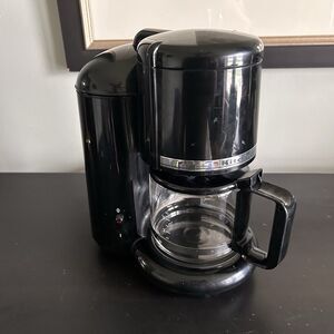KitchenAid KCM055OB0 4-Cup Ultra Compact Household Coffee Maker Black
